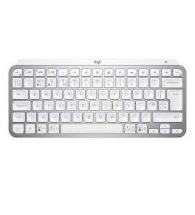 Logitech mx keys mini tastaturi rf wireless + bluetooth qwertz germană argint, alb
