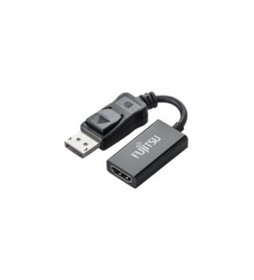 Fujitsu s26391-f6055-l212 adaptor pentru cabluri video 0,15 m displayport 1.2 hdmi 2.0 negru