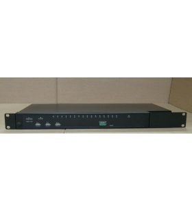 Fujitsu console switch digital kvm (kvm1116q), 1u