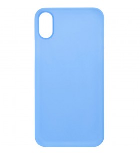 Husa capac spate 0.5 mm ultra slim albastru apple iphone x, iphone xs