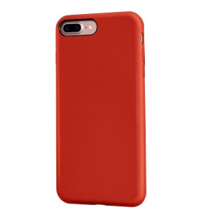 Husa capac spate flexibila rosu apple iphone 7 plus, iphone 8 plus