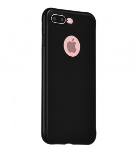 Husa capac spate painted negru apple iphone 7 plus, iphone 8 plus