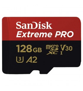 Card memorie extreme pro microsdxc 128gb