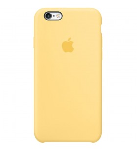Husa originala din silicon galben yellow pentru apple iphone 6s plus