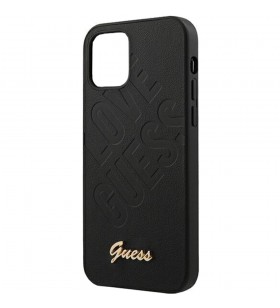 Husa capac spate gold logo negru apple iphone 12 mini