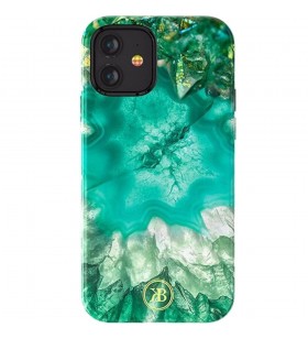 Husa capac spate agate series verde apple iphone 12 mini