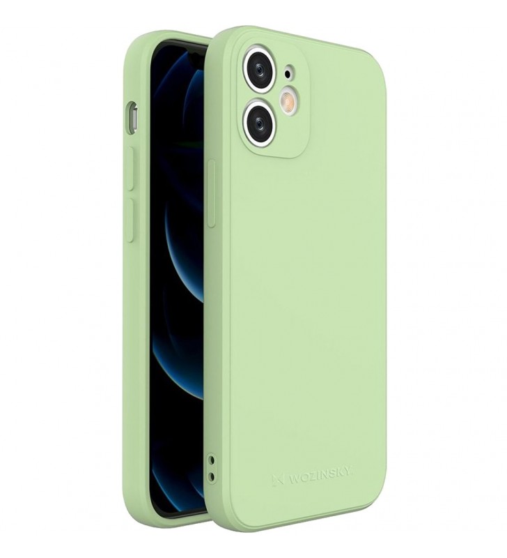 Husa capac spate color verde apple iphone 12 mini