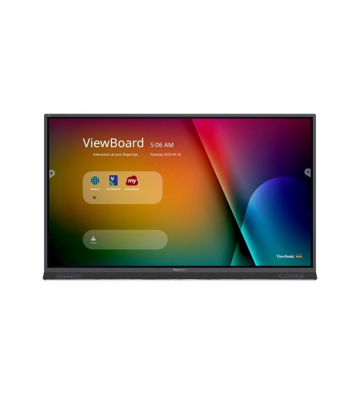 Viewsonic ifp, 86"(3840x2160), 33 2,18 m (86") 3840 x 2160 pixel dual-touch negru