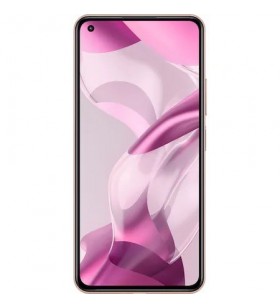 Telefon mobil xiaomi 11 lite, dual sim, 8gb ram, 128gb, 5g, peach pink