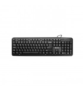 Tastatura usb standard kb, water resistant,uk&us 2 in 1 layout, cable length 1.5m