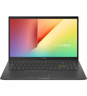 Laptop asus vivobook k513ea-l12004, intel core i5-1135g7, 15.6inch, ram 8gb, ssd 512gb, intel iris xe graphics, no os, indie black