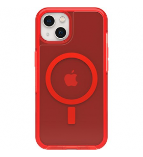 Symmetry plus clear iphone 13/in the red translucent red