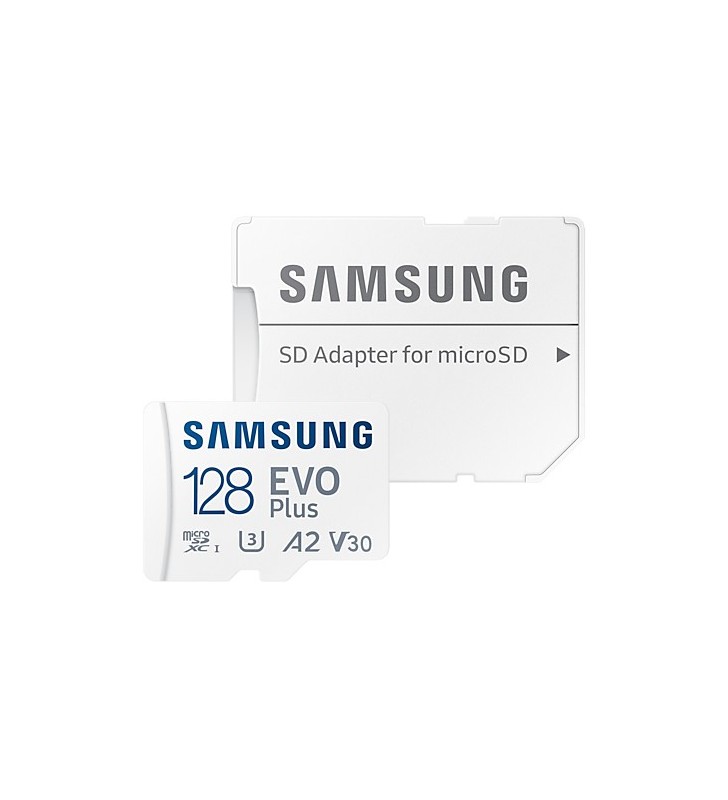 Samsung evo plus memorii flash 128 giga bites microsdxc uhs-i clasa 10