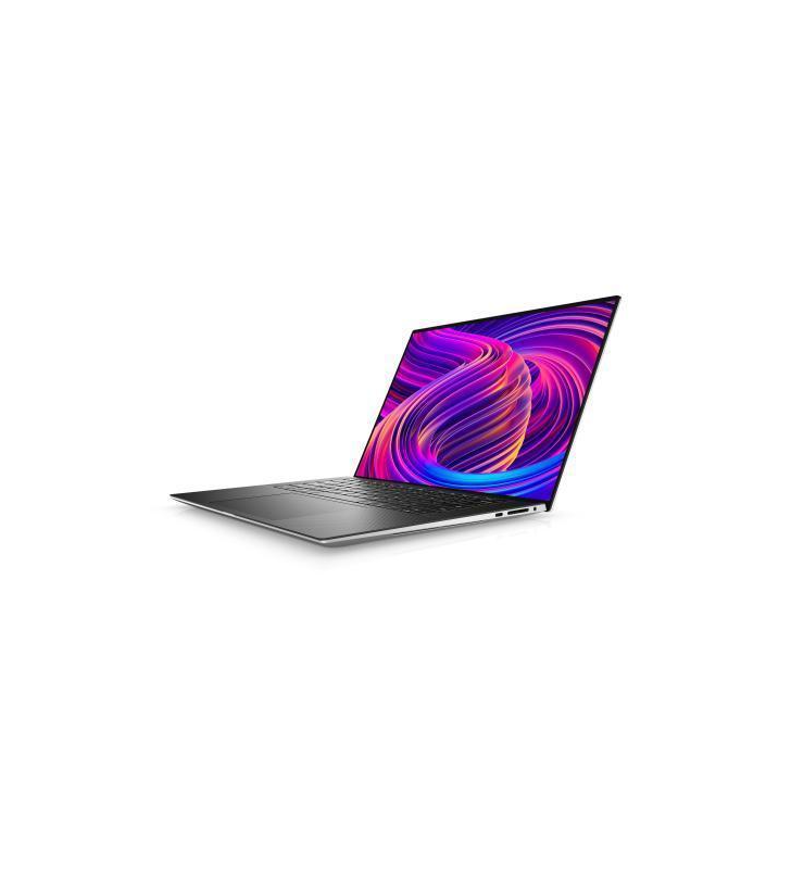 Laptop dell xps 15 9510, intel core i7-11800h, 15.6inch, ram 16gb, ssd 1tb, nvidia geforce rtx 3050 ti 4gb, windows 10 pro, platinum silver