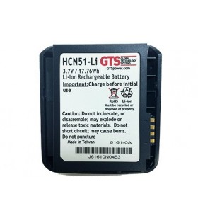 Baterie gts hcn51-li, 3,7 v, 4800 mah, computere mobile cn50/cn51