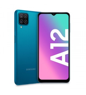 Samsung galaxy a12 sm-a127fzbveue smartphone 16,5 cm (6.5") dual sim 4g usb tip-c 4 giga bites 64 giga bites 5000 mah albastru