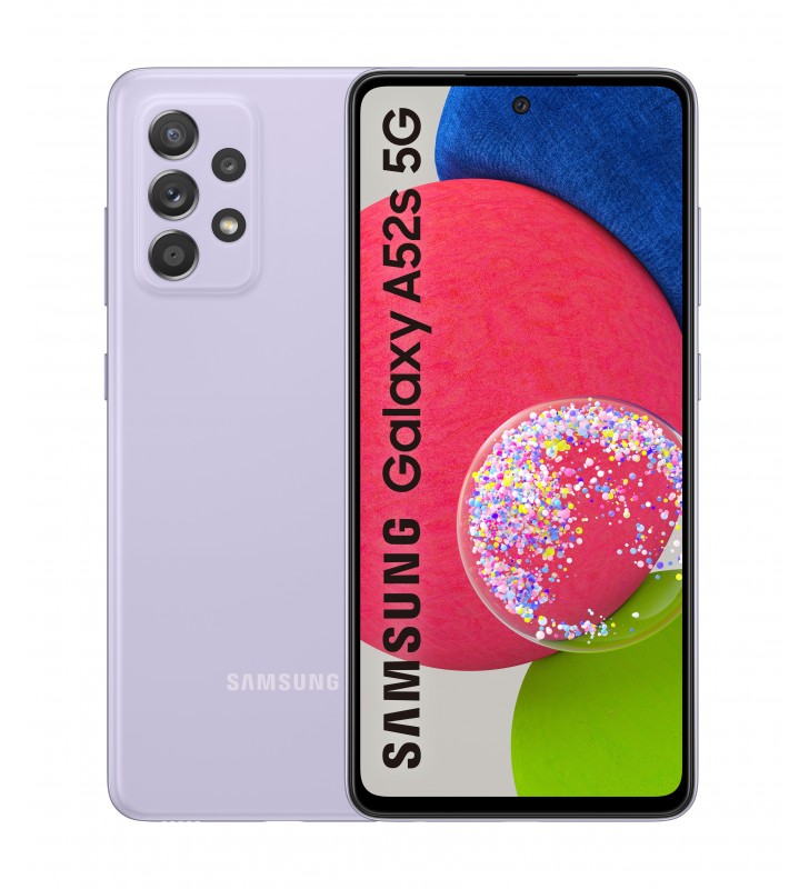 Samsung galaxy a52s 5g sm-a528blvdeue smartphone 16,5 cm (6.5") dual sim hibrid android 11 usb tip-c 6 giga bites 128 giga
