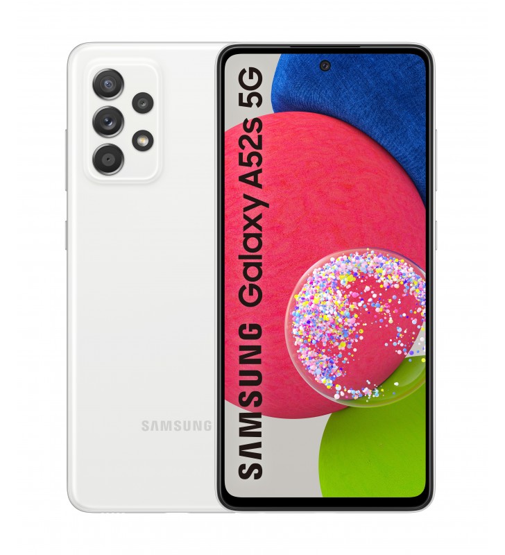 Samsung galaxy a52s 5g sm-a528bzwdeue smartphone 16,5 cm (6.5") dual sim hibrid android 11 usb tip-c 6 giga bites 128 giga