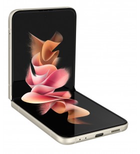 Samsung galaxy z flip3 5g sm-f711b 17 cm (6.7") android 11 usb tip-c 8 giga bites 256 giga bites 3300 mah cremă