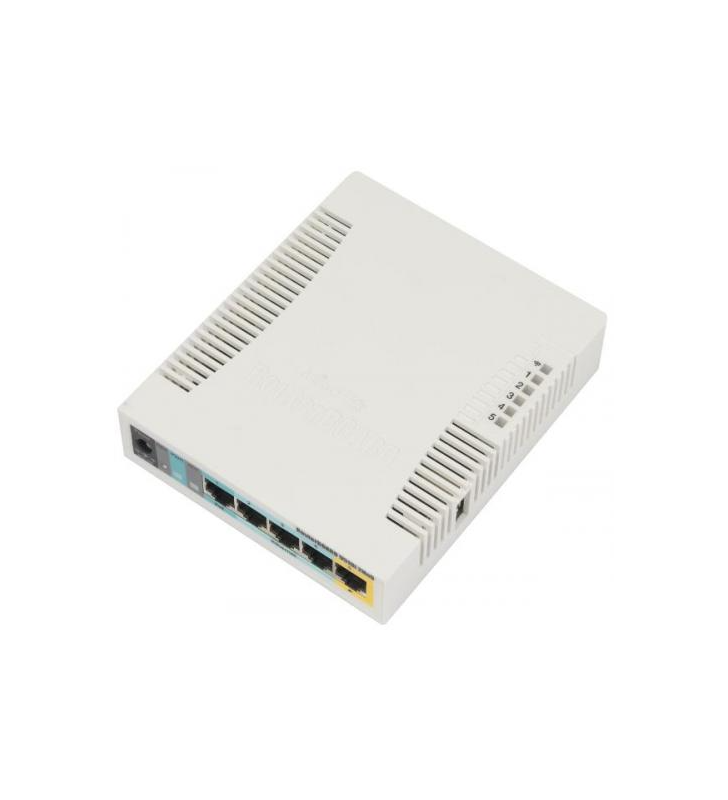 Router wireless mikrotik rb951ui-2hnd, 4x lan
