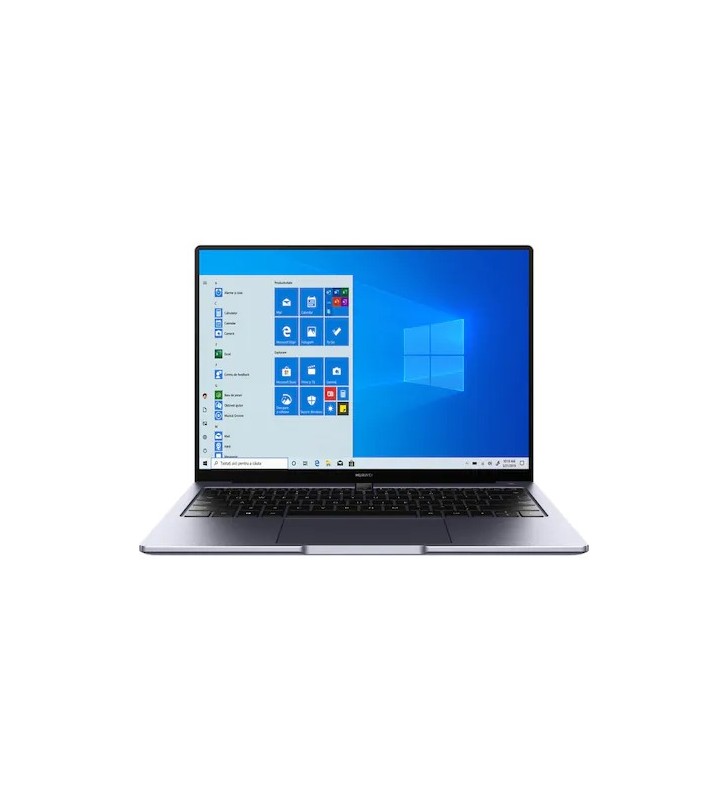 Laptop ultraportabil huawei matebook 14 2021 cu procesor amd ryzen™ 7 4800h, 14", 2k, touch, 16gb, 512gb ssd, amd radeon graphics, windows 10 home, gray