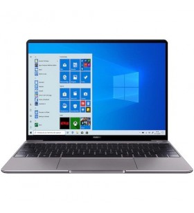 Laptop ultraportabil huawei matebook 13 cu procesor amd ryzen 7 3700u, 13", 2k, 16gb, 512gb ssd, radeon integrated graphics, windows 10 home, grey