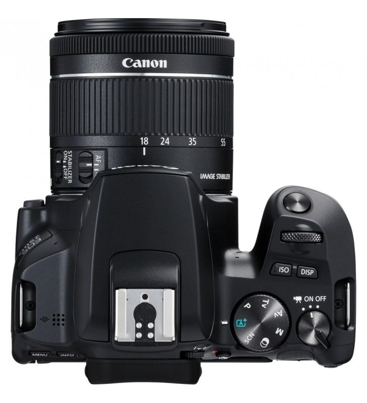 Canon eos 250d + 18-55mm is stm trusă cameră slr 24,1 mp cmos 6000 x 4000 pixel negru