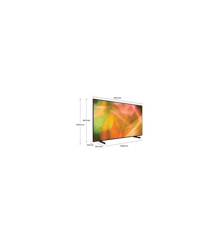 Samsung ue75au8072uxxh televizor 190,5 cm (75") 4k ultra hd smart tv wi-fi negru