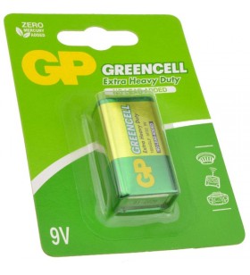 Baterie gp batteries, greencell (6lf22) 9v carbon zinc, blister 1 buc. "gp1604glf-2ue1" "gppvcf9vg006" (include tv 0.018 lei)