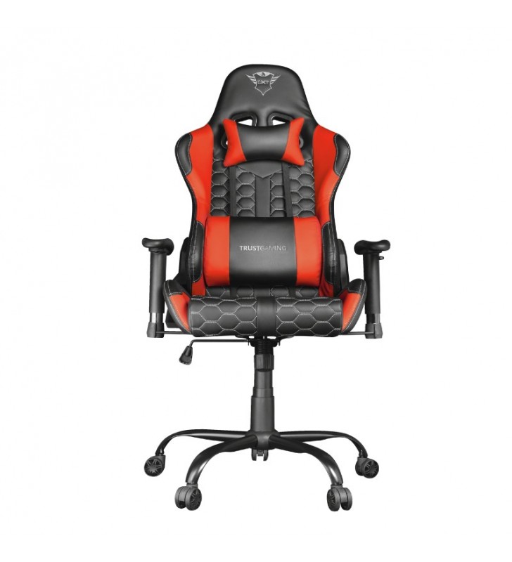 Trust gxt 708r resto scaun gaming universal negru, roşu