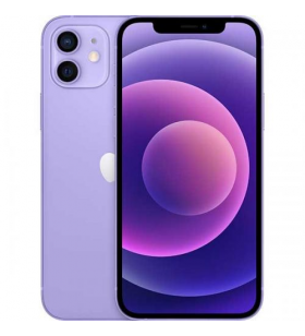 Telefon mobil apple iphone 12 mini, dual sim, 64gb, 4gb ram, 5g, purple