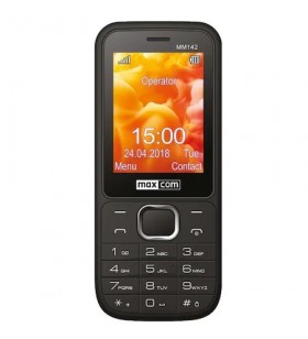 Telefon mobil maxcom mm142, dual sim, 32gb, 2g, black
