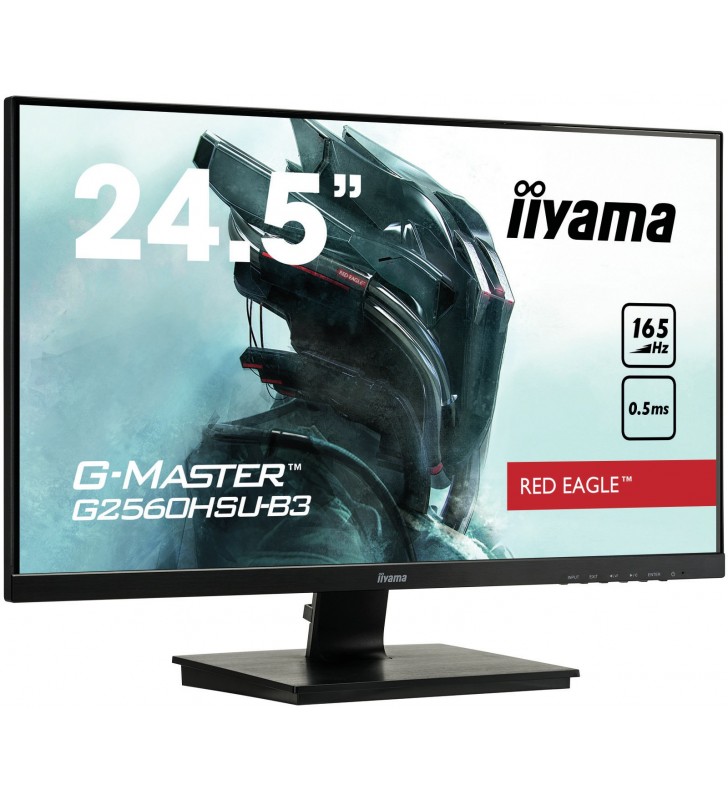 Iiyama g-master g2560hsu-b3 led display 62,2 cm (24.5") 1920 x 1080 pixel full hd negru