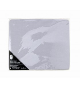 Mousepad gembird, cauciuc si material textil, 220 x 180 x 2 mm, printabil, alb, "mp-print-s"