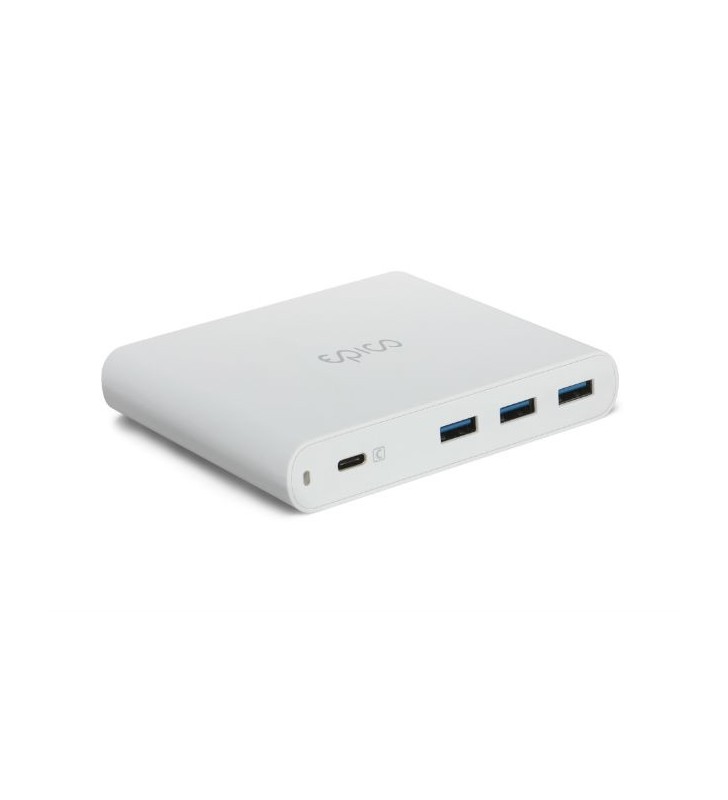 Adaptor epico 87w usb-c laptop charger fast charge 3.0 - white
