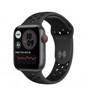 Apple watch nike se gps + cellular, 40mm space grey aluminium case with anthracite/black nike sport band