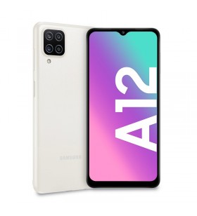 Samsung galaxy a12 sm-a127fzwveue smartphone 16,5 cm (6.5") dual sim 4g usb tip-c 4 giga bites 64 giga bites 5000 mah alb