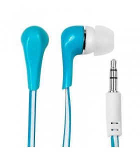 Vko mh132eb msonic stereo earphones silicone mh132eb albastru