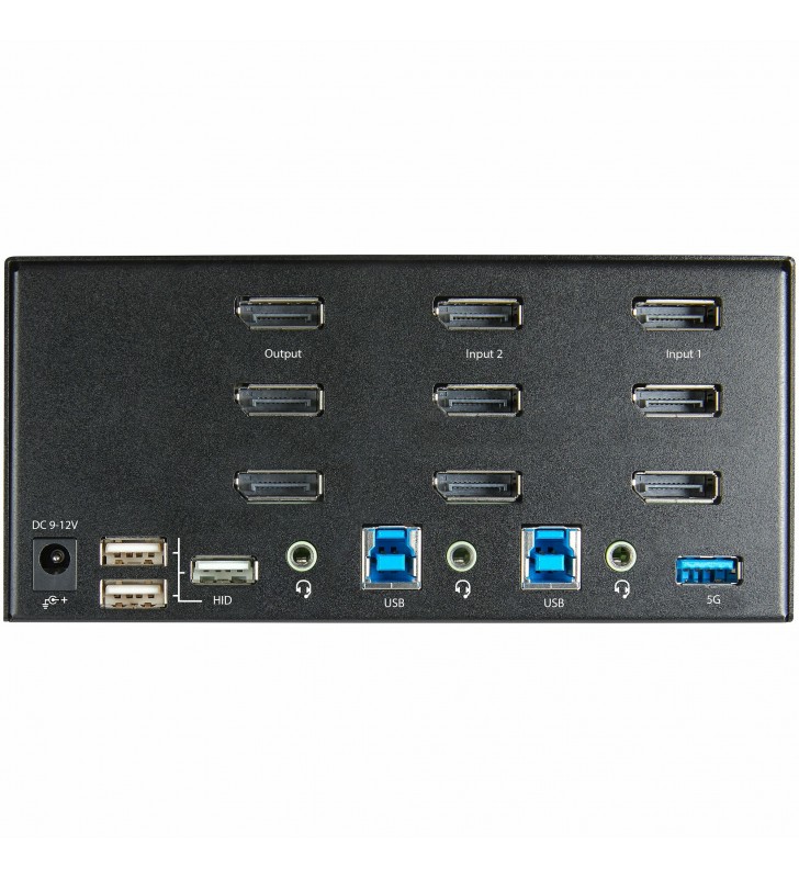 Startech.com sv231tdpu34k switch-uri pentru tastatură, mouse și monitor (kvm) negru