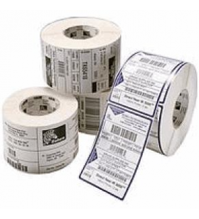Label, polyester, 76x51mm thermal transfer, z-ultimate 3000t white, permanent adhesive, 76mm core