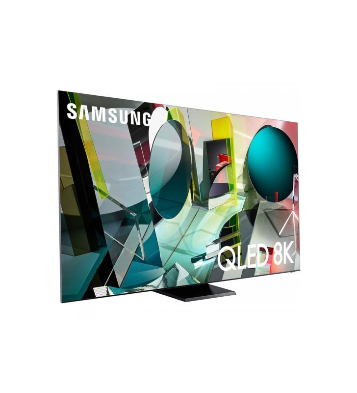 Televizor led samsung smart qe65q950ts seria q950ts, 65inch, ultra hd, silver-black