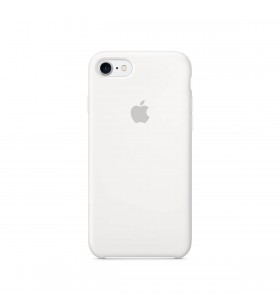 Husa de protectie apple pentru iphone 7, 8  si se, silicon, alb
