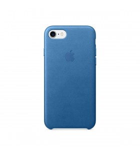 Husa de protectie apple pentru iphone 7, piele, sea blue