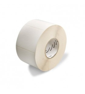 Thermal eco paper permanent adhesive, core diam 76/190 mm, width 101,6 mm x length 152,4 mm, perforated, 980 labels per rolls, 8 rolls per box