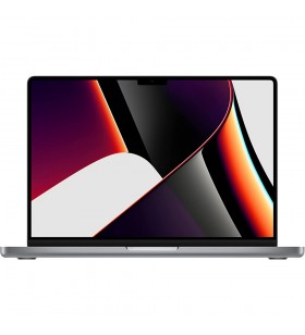 Macbook pro 14inch'' 2021, m1 pro chip 8-core cpu 14-core gpu, 512gb ssd, 16gb ram, gri, space gray, mkgp3 - apple