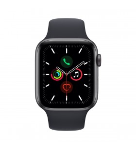 Apple watch se gps + cellular, 44mm space grey aluminium case with midnight sport band