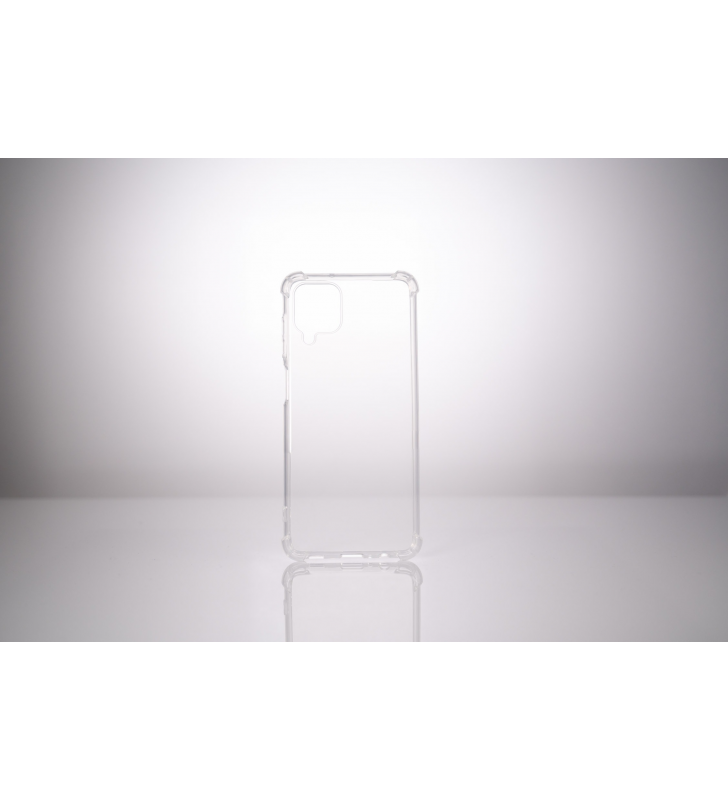 Husa smartphone spacer pentru samsung galaxy a12, grosime 1.5mm, protectie suplimentara antisoc la colturi, material flexibil tpu, transparenta