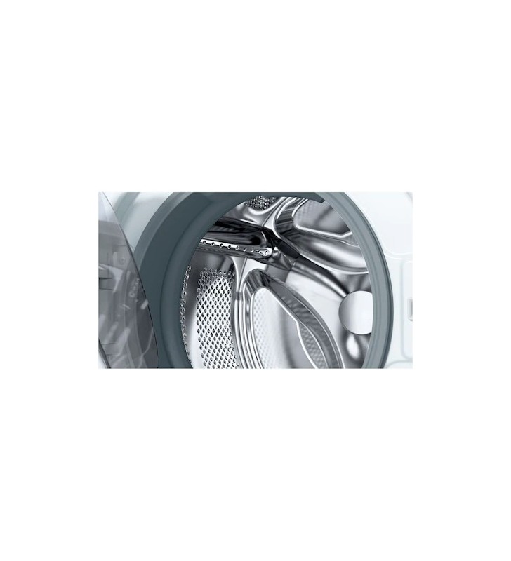 Masina de spalat rufe bosch waj20061by, 7 kg, 1000 rpm, clasa d, ecosilence drive, activewater, functie reincarcare, superquick 30, antivibration, alb