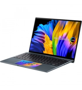 Laptop asus zenbook 14x oled ux5400ea-kn122r 14 inch wqxga+ touch intel core i7-1165g7 16gb ddr4 1tb ssd windows 10 pro pine grey