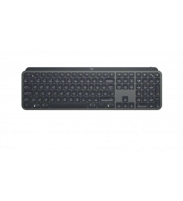 Logitech mx keys for business tastaturi rf wireless + bluetooth elvețiană grafit